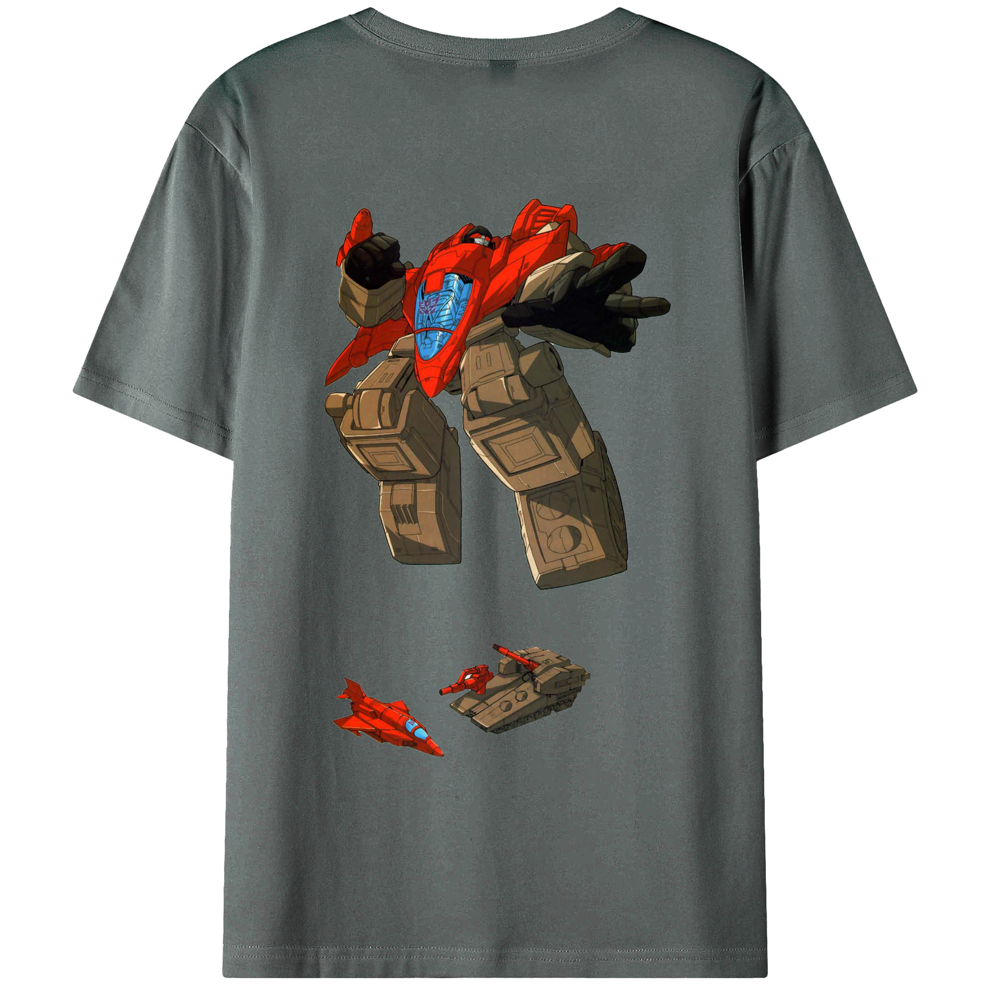 （画像用）  綿100％ メンズ半袖Tシャツ（バックプリント） 通気性